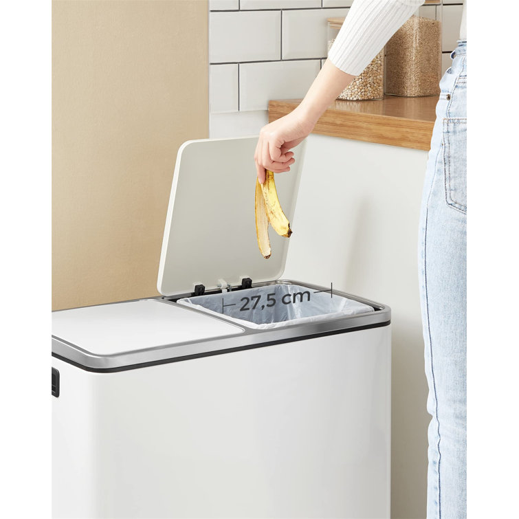 Metro Lane Vatukoula 48L Step On Rubbish & Recycling